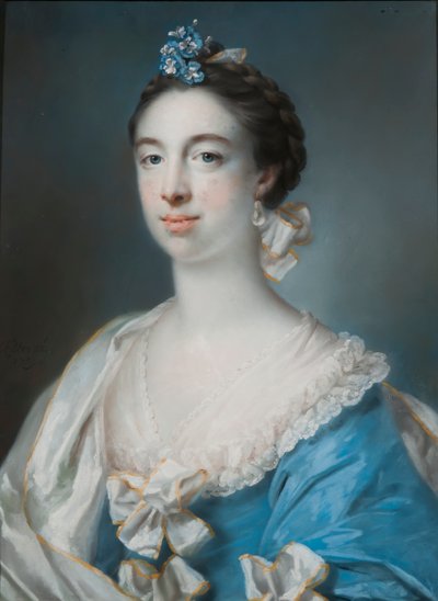 Portrait de Mary Blackbourne, 1759 - Francis Cotes